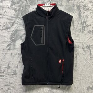 Gerbing Heated Vest Mens Medium Black Fleece Outdoor Workwear Casual No Battery